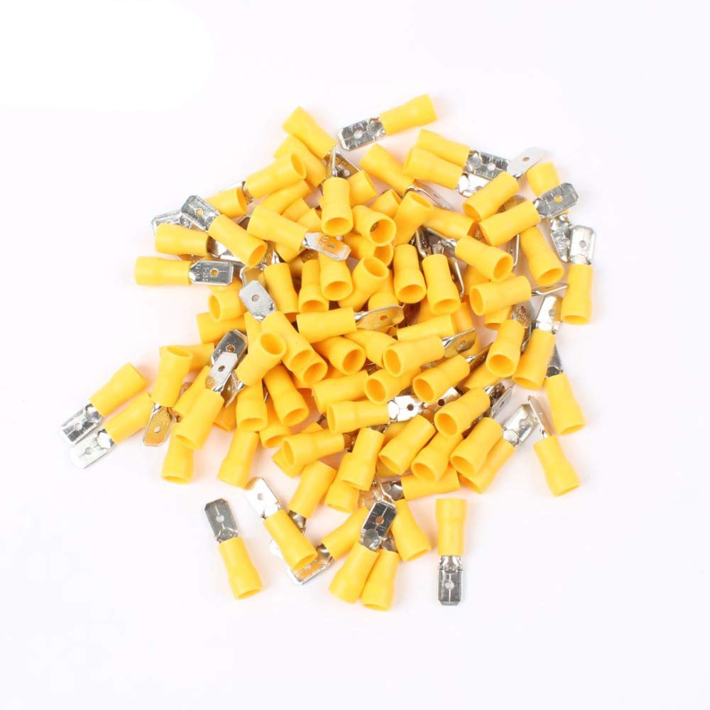 10PCS/Set MDD5.5-250 Male Insulated Electrical Crimp Terminal Connectors for 4-6mm2 AWG 12-10 Cable Wire 10PCS/Set MDD5.5-250 Male Insulated Electrical Crimp Terminal Connectors for 4-6mm2 AWG 12-10 Cable Wire von LOFWSGPRX