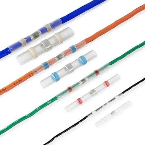 300Pcs Boxed Solder Seal Wire Connectors 3:1 Heat Shrink Insulated Electrical Wire Terminals Butt Splice Connector Waterproof 300Pcs Boxed Solder Seal Wire Connectors 3:1 Heat Shrink Insulated Electrical Wire Terminals Butt Splice Connector Waterproof von LOFWSGPRX