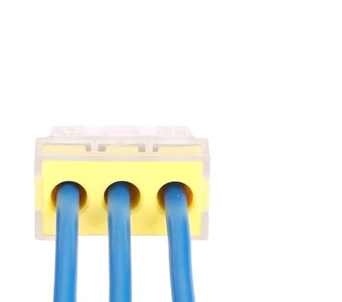 50 pcs PCT-103D Push wire wiring connector For Junction box 3 pin conductor terminal block 50 pcs PCT-103D Push wire wiring connector For Junction box 3 pin conductor terminal block von LOFWSGPRX