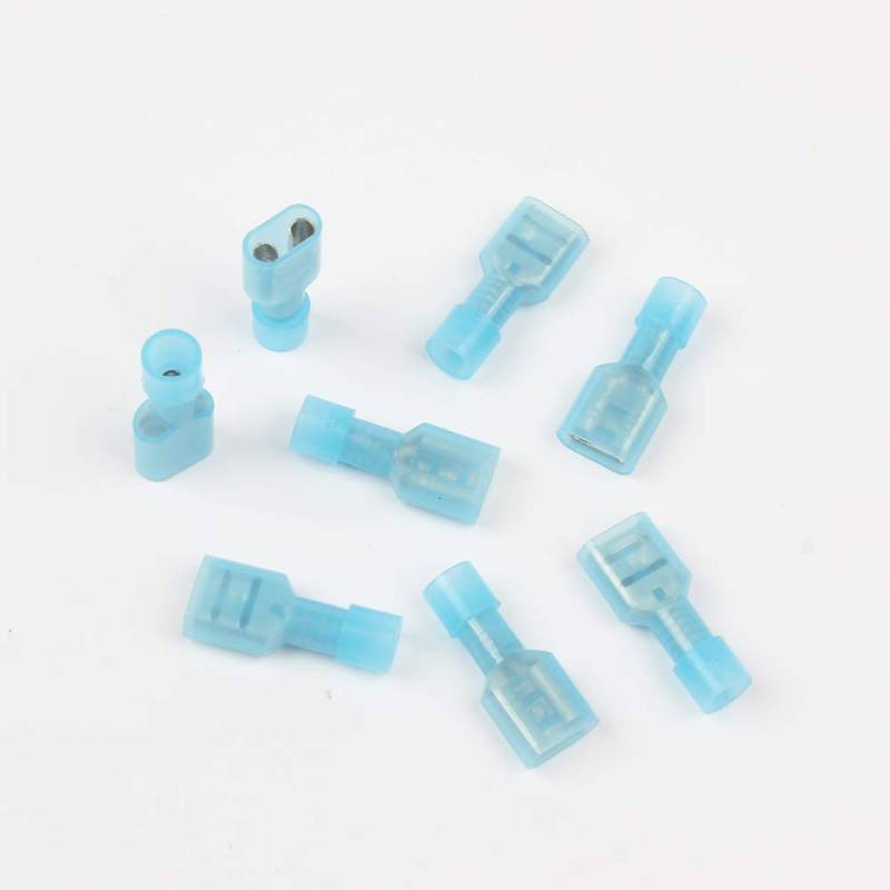 50PCS FDFN2-250 FDFN2.5-250 brass Female Insulated Spade joint Cable Wire Connector suit 1.5-2.5mm2 16-14AWG von LOFWSGPRX