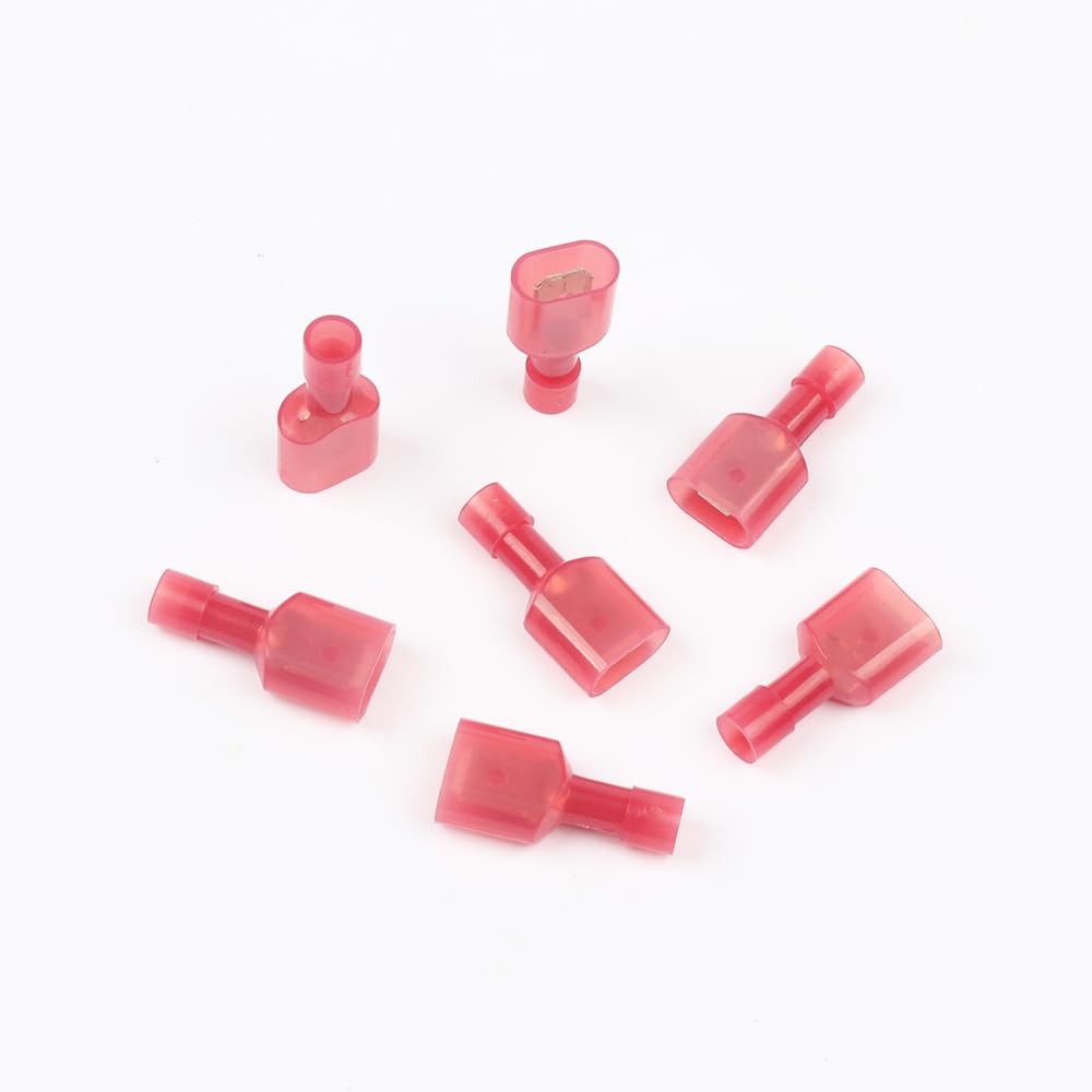 50PCS MDFN1.25-250 MDFN1-250 brass Male Insulated Spade joint Cable Wire Connector suit 0.5-1.5mm2 22-16AWG 50PCS MDFN1.25-250 MDFN1-250 brass Male Insulated Spade joint Cable Wire Connector suit 0.5-1.5mm2 22-16AWG von LOFWSGPRX