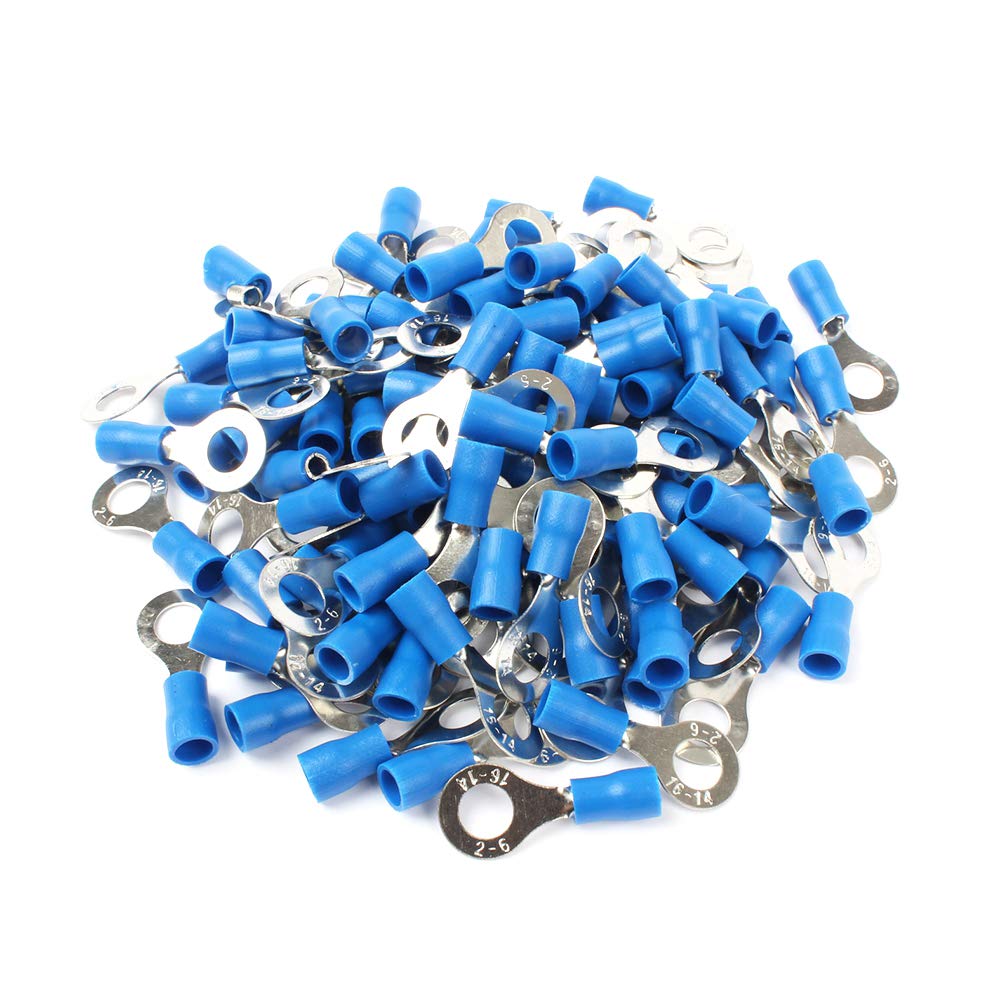 50PCS RV2-6 Blue Ring insulated terminal Cable Wire Connector suit 1.5-2.5mm Electrical Crimp Terminal 50PCS RV2-6 Blue Ring insulated terminal Cable Wire Connector suit 1.5-2.5mm Electrical Crimp Terminal von LOFWSGPRX