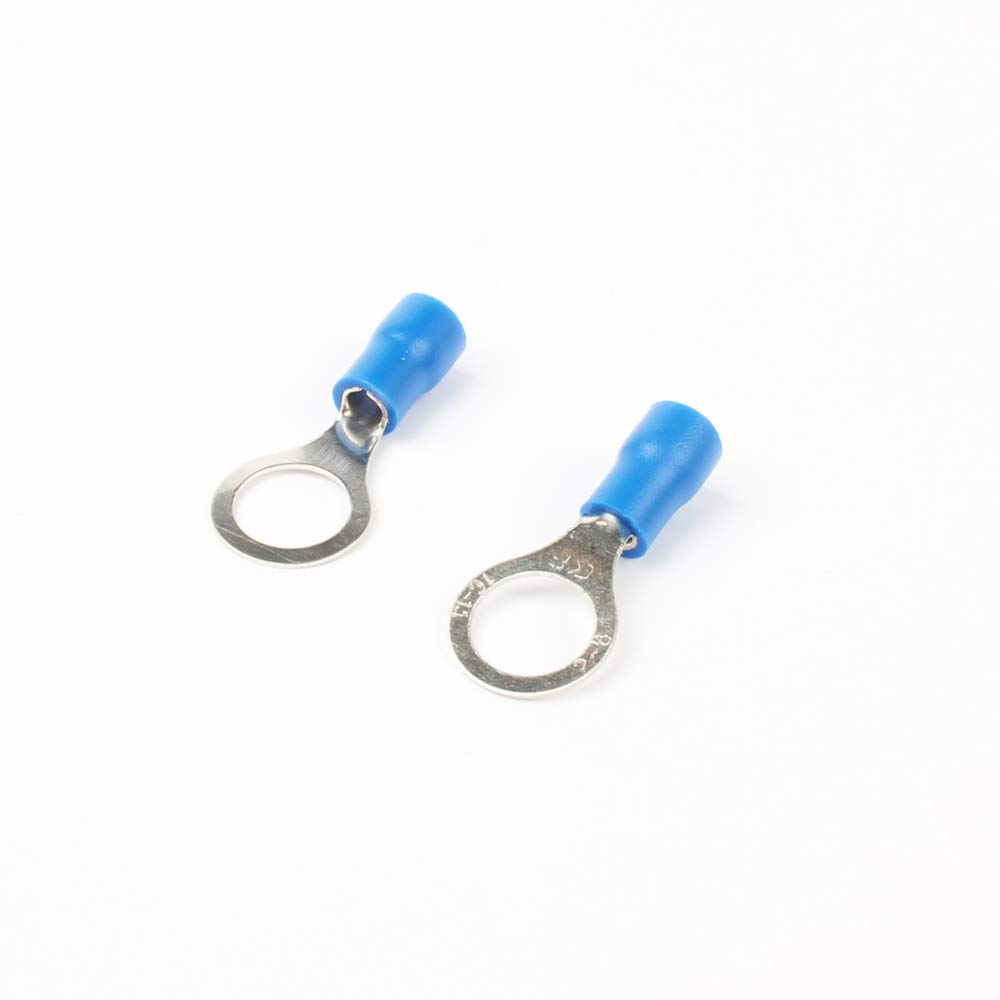 50PCS RV2-8 Blue Ring insulated terminal Cable Wire Connector suit 1.5-2.5mm cable Electrical Crimp Terminal 50PCS RV2-8 Blue Ring insulated terminal Cable Wire Connector suit 1.5-2.5mm cable Electrical Crimp Terminal von LOFWSGPRX