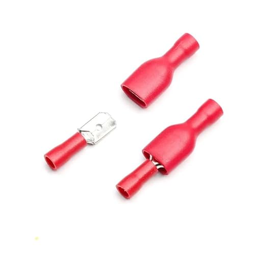 50Pcs Female Male Spade Insulated Electrical Crimp Terminal Connector Set Wire Connector Terminal Blocks Wiring Accessories 50Pcs Female Male Spade Insulated Electrical Crimp Terminal Connector Set Wire Connector Terminal Blocks Wiring Accessories von LOFWSGPRX