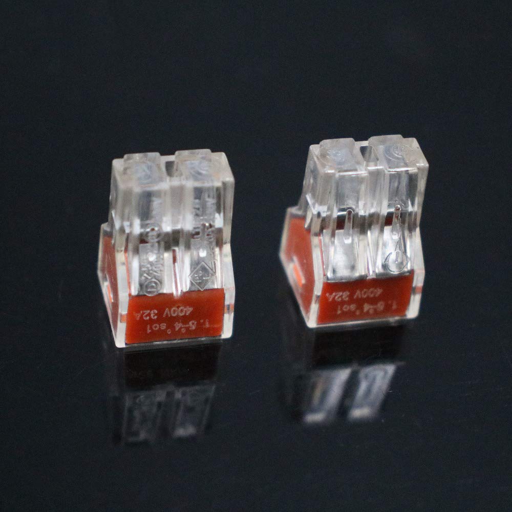 50Pcs PCT104 773-104 Push wire wiring connector For Junction box 4 pin conductor terminal block wire connector 50Pcs PCT104 773-104 Push wire wiring connector For Junction box 4 pin conductor terminal block wire connector von LOFWSGPRX