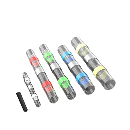 900Pcs Solder Seal Wire Connectors Heat Shrink Waterproof Solder Butt Connectors Solder Connector Kit Auto Marine Insulated von LOFWSGPRX