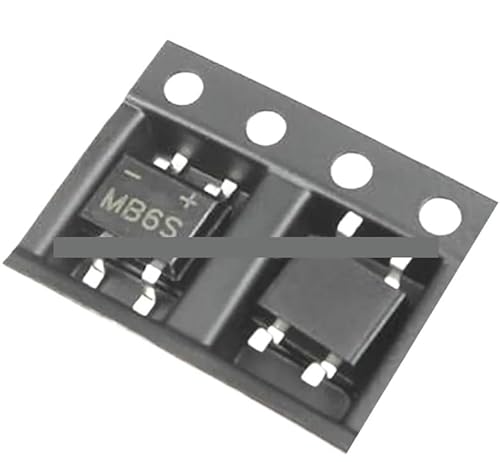 Rectifier bridge 100Pcs/lot MB6S SOP4 IC RECT BRIDGE 0.5A 600V MBS-1 LED Rectifier Best Rectifier bridge 100Pcs/lot MB6S SOP4 IC RECT BRIDGE 0.5A 600V MBS-1 LED Rectifier Best von LOFWSGPRX