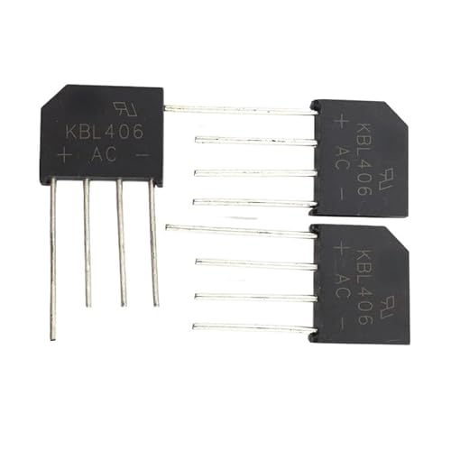 Rectifier bridge 10PCS/LOT KBL406 Rectifier bridge 4A 600V Flat bridge Bridge stack Rectifier bridge 10PCS/LOT KBL406 Rectifier bridge 4A 600V Flat bridge Bridge stack von LOFWSGPRX