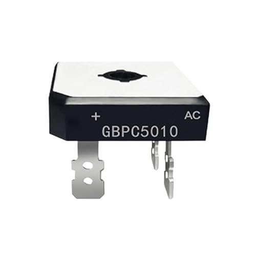 Rectifier bridge 2PCS GBPC5010 50A1000V rectifier bridge stack straight square bridge with heat sink rectifier Rectifier bridge 2PCS GBPC5010 50A1000V rectifier bridge stack straight square bridge with heat sink rectifier von LOFWSGPRX