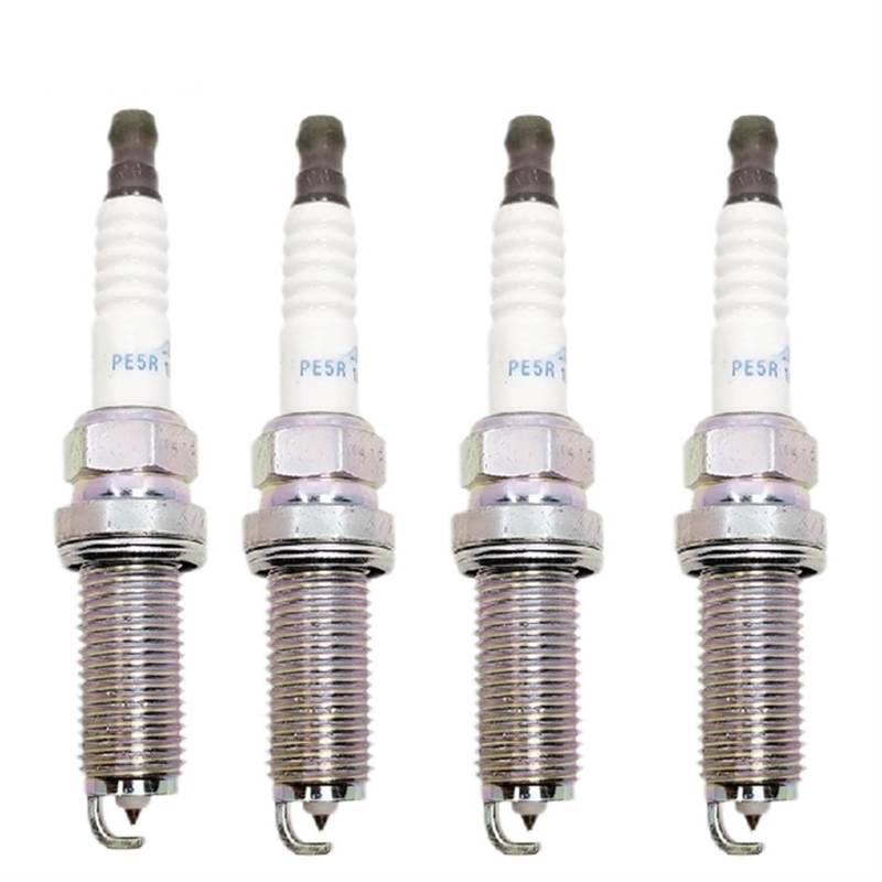 Kfz-Zündkerzen 4 STÜCKE PE5R-18-110 PE21-18-110 Iridium Zündkerze Passend for Mazda 3 6 CX-3 CX-5 MX-5 2.0/2.5L Passend for Miata PE5R18110 ILKAR7L11 94124 Autoteile von ZOUXO