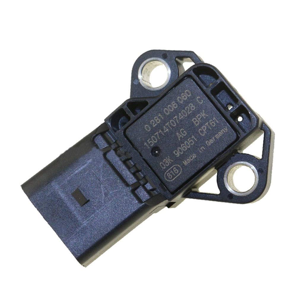 Drucksensorschalter 4 BAR Ansaugstutzen Ladedruck MAP Sensor Drucksensor Kompatibel mit VW Audi 03K906051 0281006059 von LOGEA
