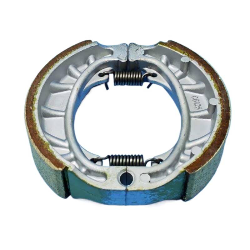 105 mm Heckbremsschuhe Bremsblock kompatibel mit GY6 50 GY6 80 GY6 125 CG125 CG150 139QMB 152qmi 156fmi Kompatibel mit Roller -Moped ATV von LOGFDPYM