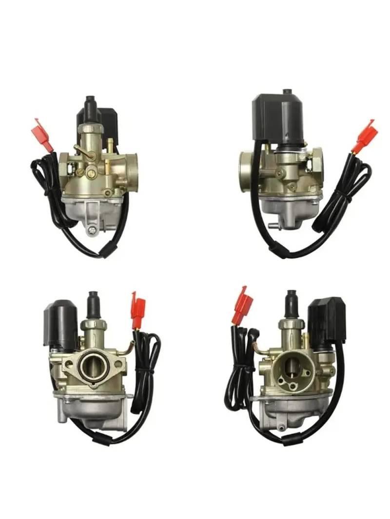 19 mm Vergaser kompatibel mit 50ccm DIO AF18 AF27 AF28 AF34 AF35 SA50 SK50 DD50 ZX 50 2 TRECKMOTOR Kompatibel mit Dirt Bike Racing ATV von LOGFDPYM