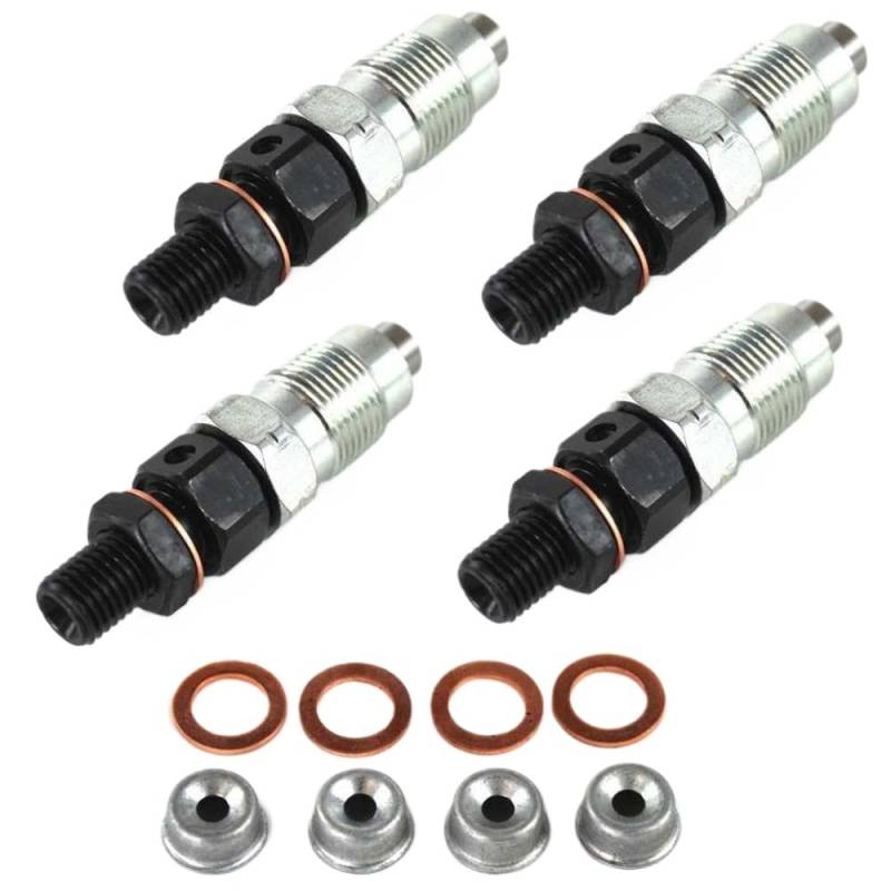 4PCS-Kraftstoffeinspritzdüsen kompatibel mit Kubota-Motoren V2203 V2003 V1903 D1703 Modellnummern 16454-53905 16454-53900 16454-53000 16454-53903 von LOGFDPYM