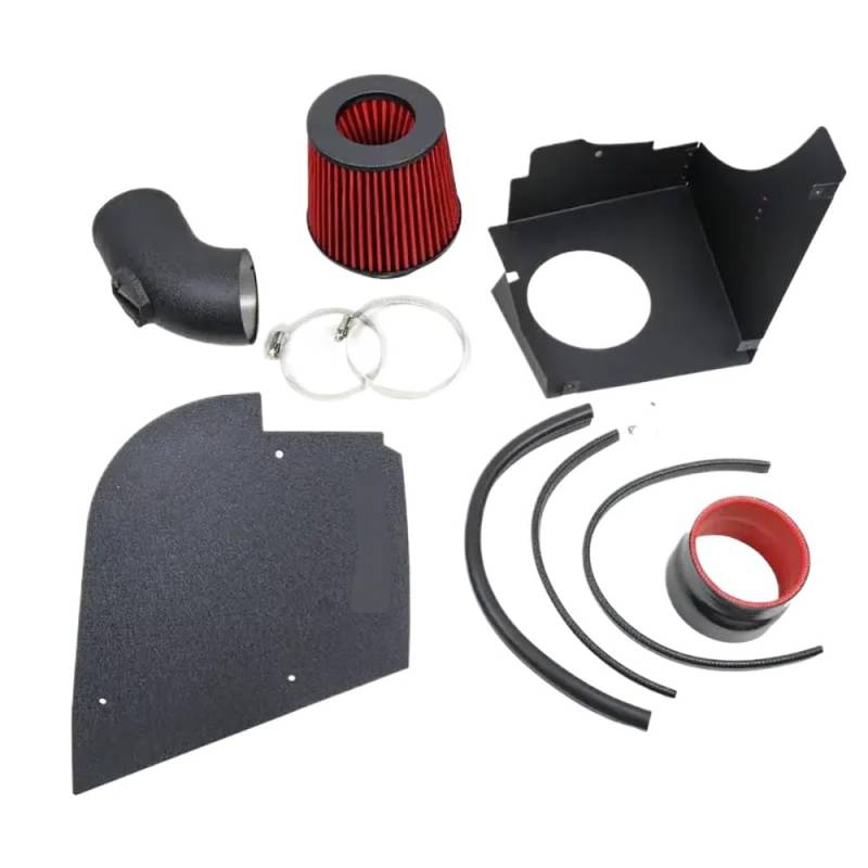 Aluminiumkaltlufteinlasssystem Kompatibel mit kompatible G30 G31 B58 540i von LOGFDPYM