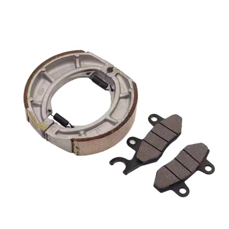Bremsbeläge und Bremsschuhschalen Kompatibel mit kompatible Motorräder EN125 EN125-2A EN150 EN150-A HJ125K 125cc von LOGFDPYM