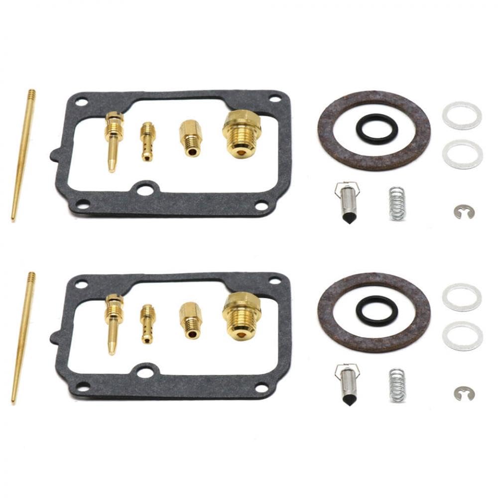 Carburetor Rebuild Kit Kompatibel mit - VM28 Runde Vergaser kompatibel mit RD350 1973 bis 1975 OEM -Ersatz von LOGFDPYM