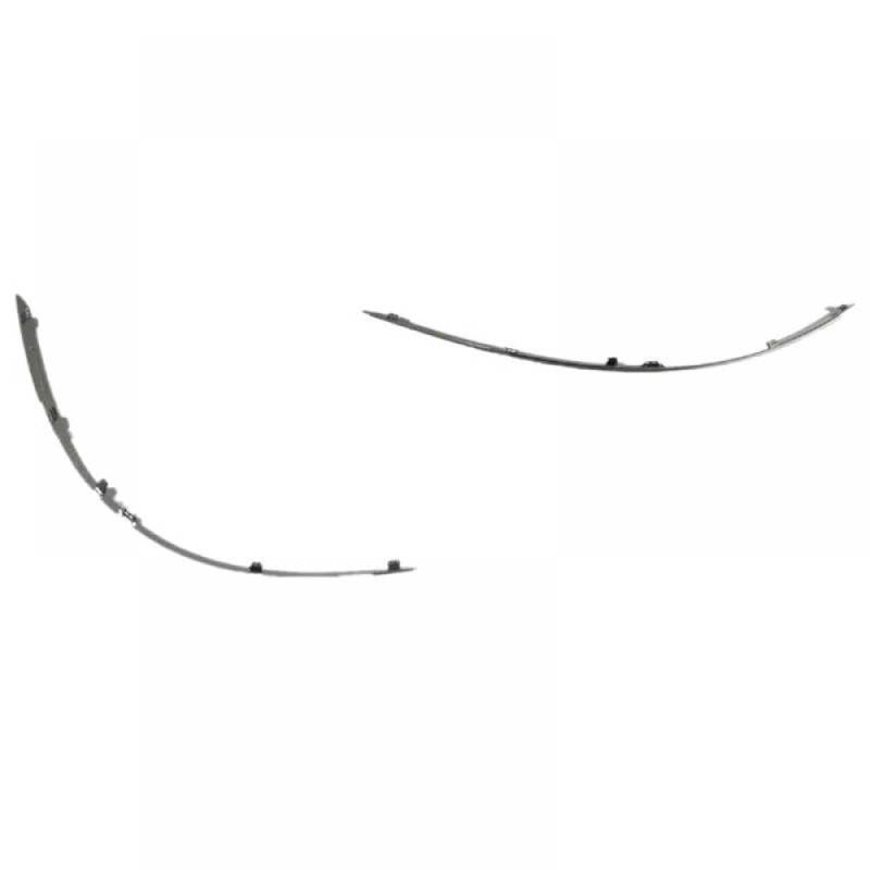Chrome Reflective Heckstoßstange Streifen kompatibel mit B245 2008 bis 2010 Teile 1698851921 1698852021 von LOGFDPYM