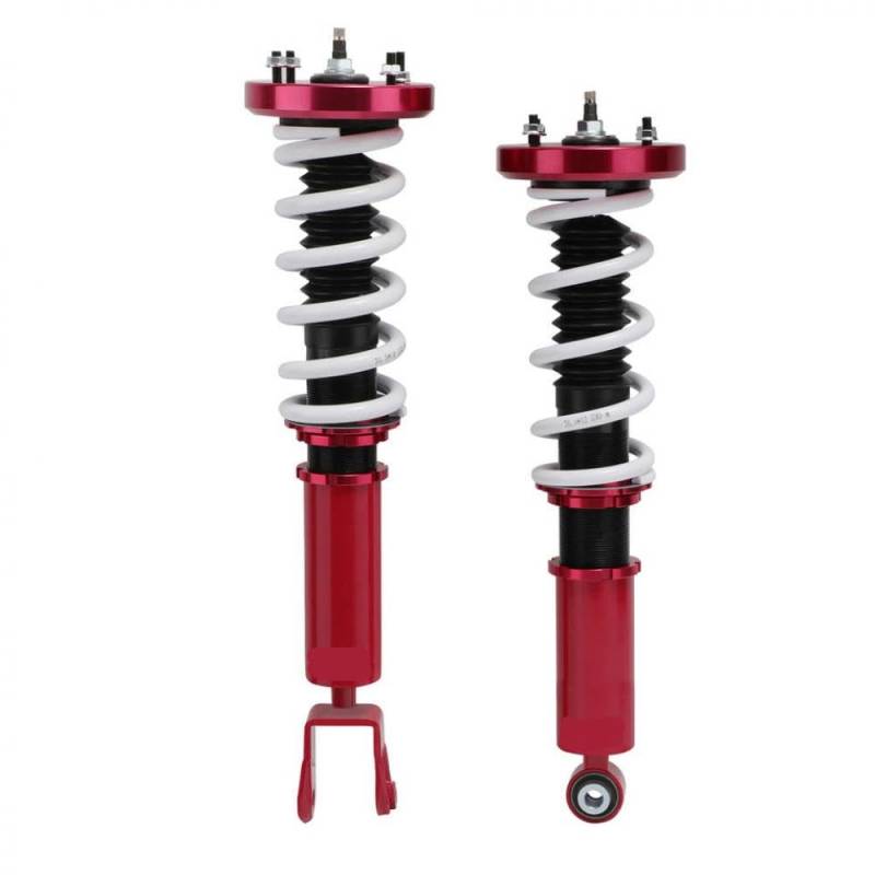Coilovers Suspension Strebe mit 24 Wegen Dämpfer- und Höhenanpassung Kompatibel mit kompatible XJ8- und XJR X350 -Modelle 2003 bis 2007 von LOGFDPYM