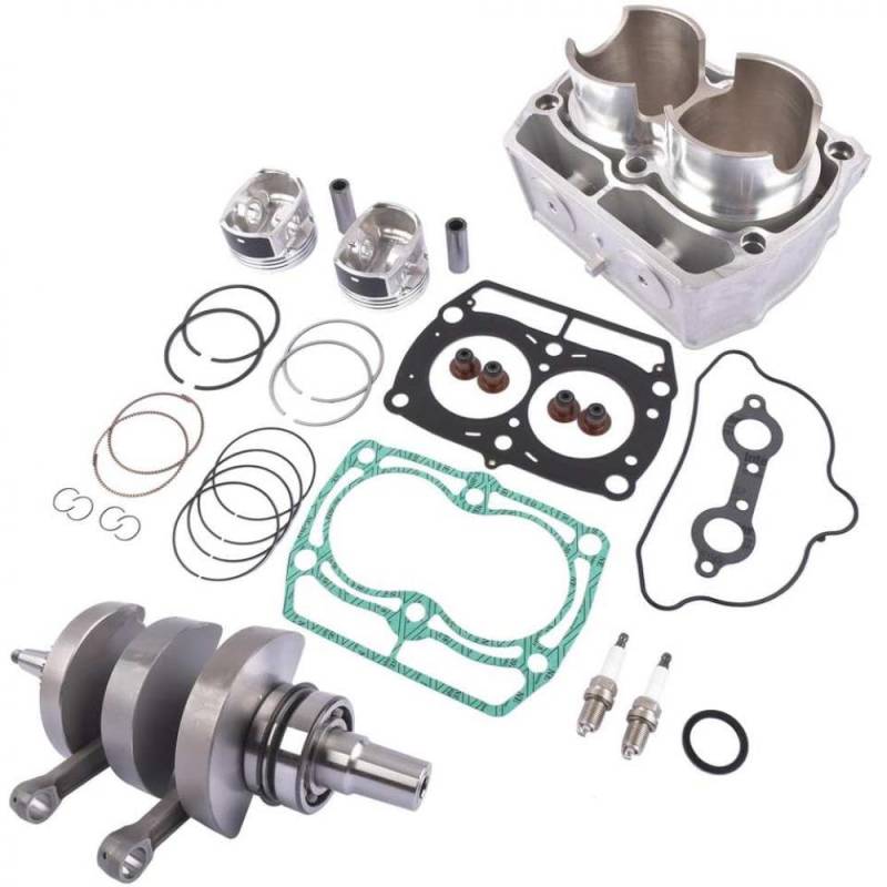 Kompatible Kurbelwellenbaugruppe und Zylinderkit Kompatibel mit RZR 800 -Modelle 2205112 2204393 12043334 von LOGFDPYM