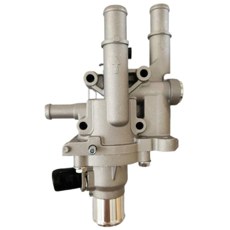 Kühlmittel -Thermostatgehäuse mit Sonic 1,6L 1,8L und Insignia Astra Vectra Models 55579951 25192228 25191992 kompatibel(25192228ALUMINUM) von LOGFDPYM