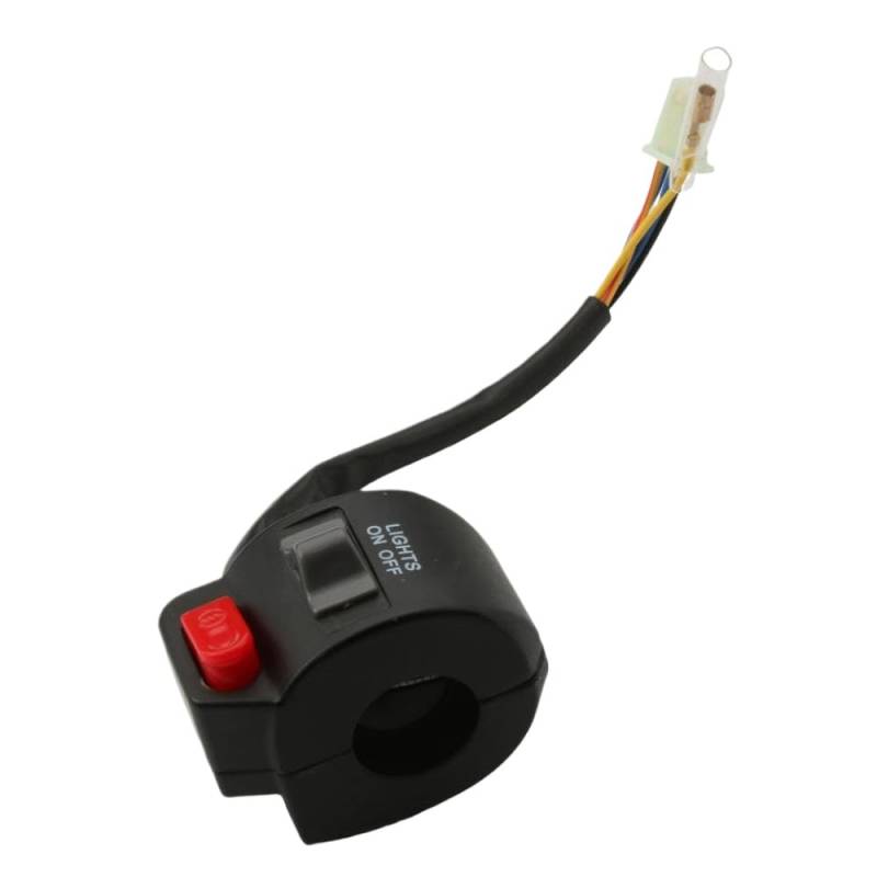 Lenker Starter Switch Taste Kit kompatibel mit YA50 AXIS100 Booster BWS YW 100CC 1995-2000 3xG-H3975-30 von LOGFDPYM
