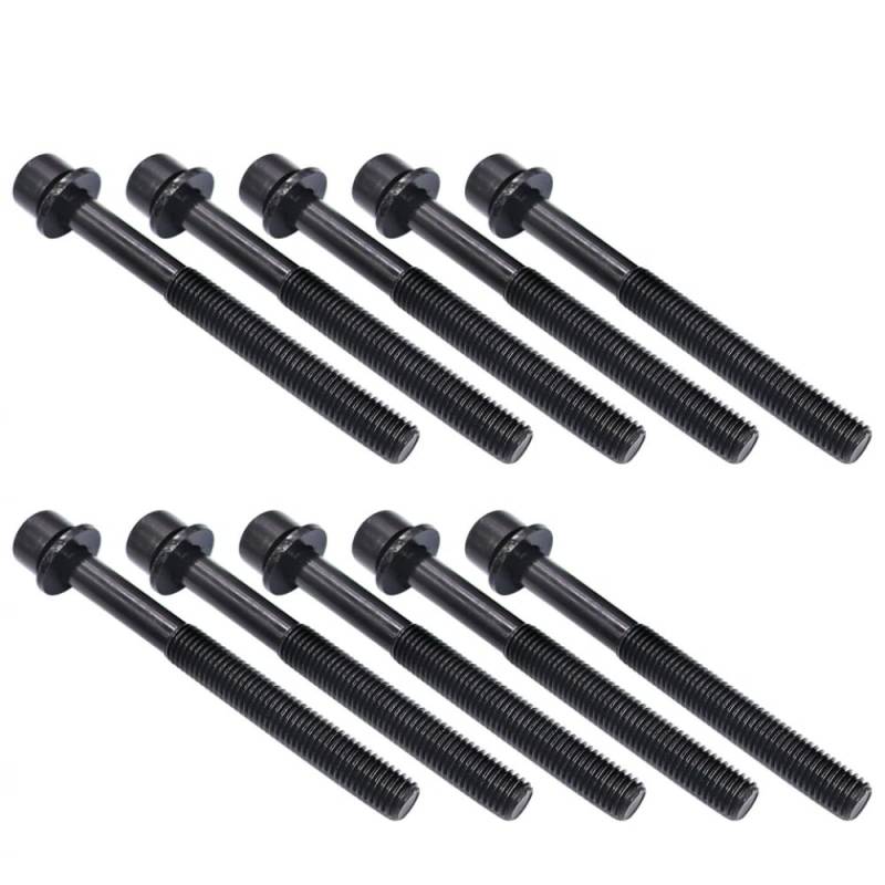 Motor-Teile-Kopf-Bolt-Kit-Kit kompatibel mit Altima Sentra Frontier Equator 2.5L L4 QR25DE YD25DDTI 2002-2010 von LOGFDPYM