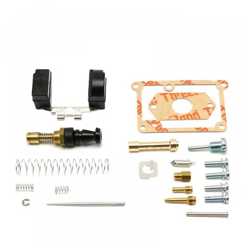 Motorrad -Vergaser -Reparaturkit Kompatibel mit TM24 einschließlich Schwimmerdichtung Jets Choke Nadel Starter kompatibel mit TC65 65 SX von LOGFDPYM