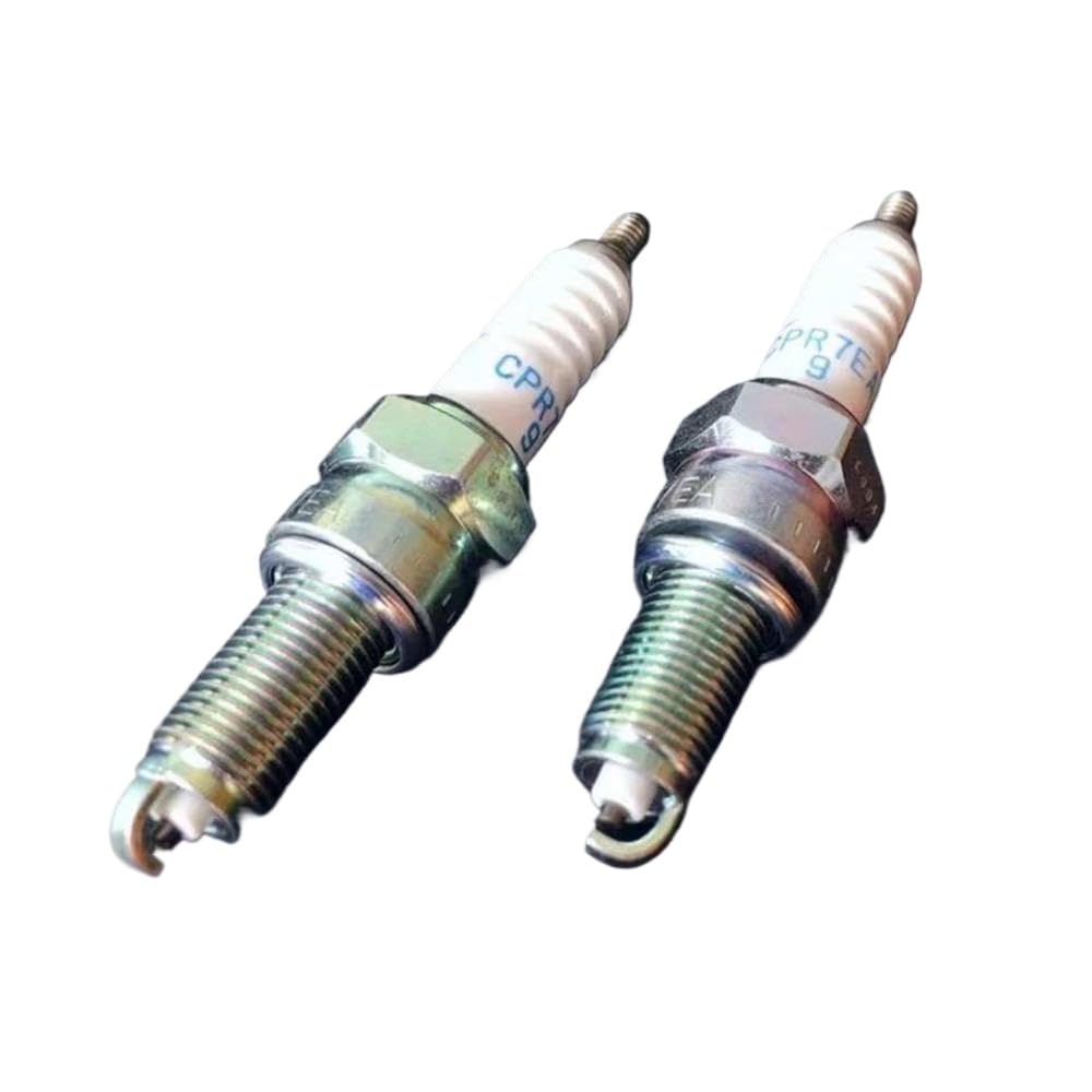 NGK Zündkerze CPR7EA-9 Kompatibel mit GW 250 Inazuma 250 GSX250 GW250 DL250 CB400 Hornet FZR XJR ZRX Compatible Austausch(2 PCS) von LOGFDPYM