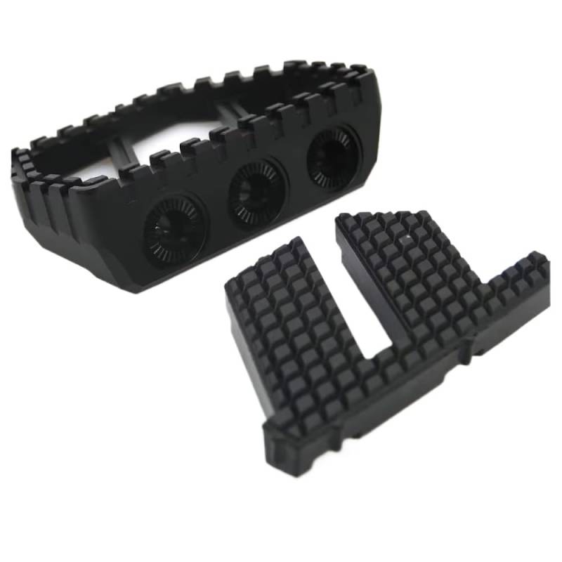Rugged MX Style Foot Boards kompatibel mit Softail Breakout 114 FXBRs und Street Bob FXBB 2018 und später von LOGFDPYM