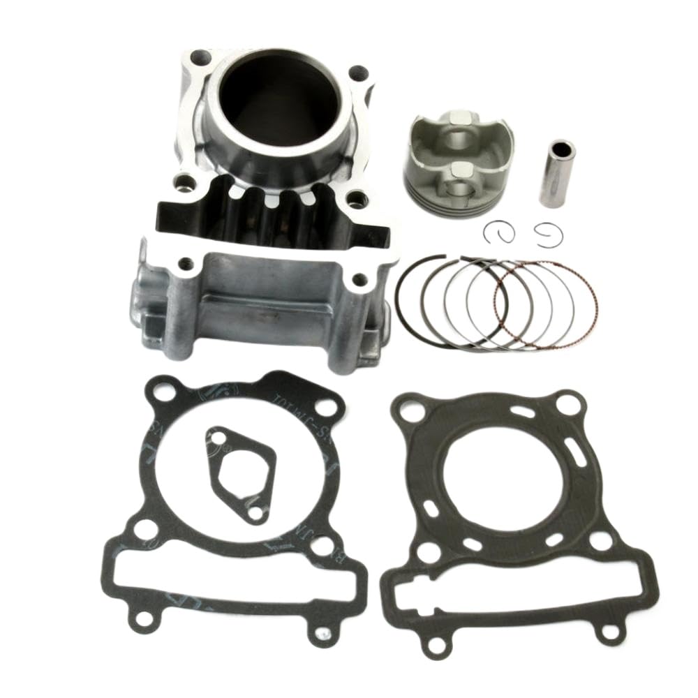 Scooter 52-mm-Zylinderblock-Kit Kompatibel mit kompatible 125CC-4-Takt-Modelle wie SMR SMS TE XRX und MBK Cityliner SkyCruiser 125 von LOGFDPYM