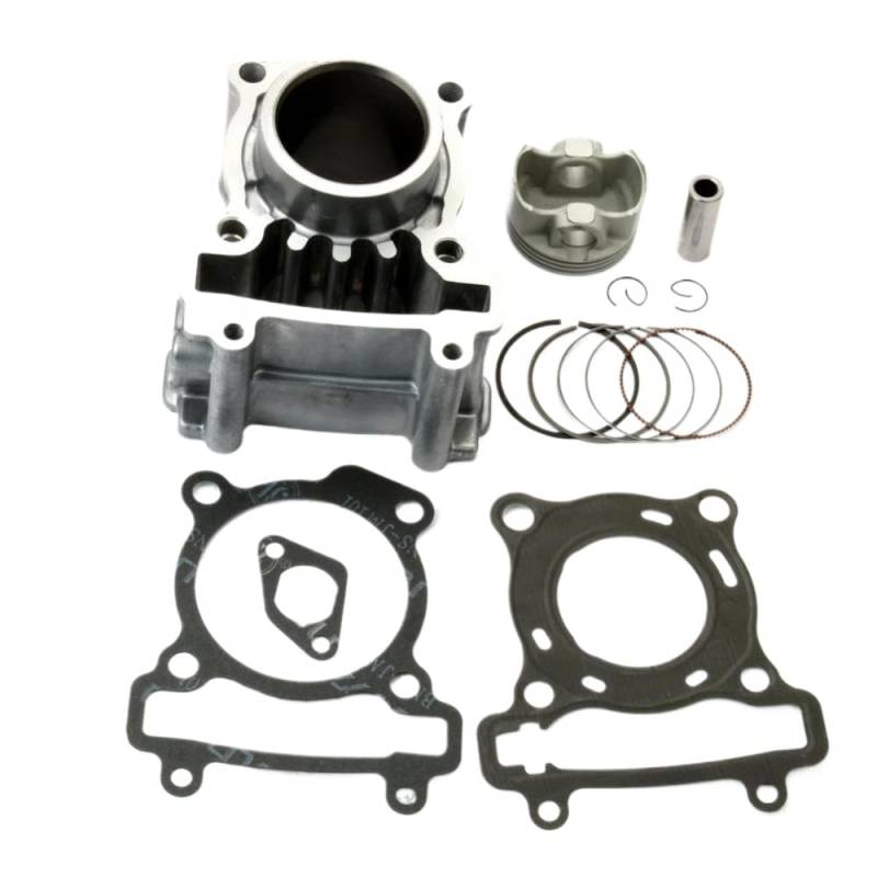 Scooter 52-mm-Zylinderblock-Kit Kompatibel mit kompatible 125CC-4-Takt-Modelle wie SMR SMS TE XRX und MBK Cityliner SkyCruiser 125 von LOGFDPYM