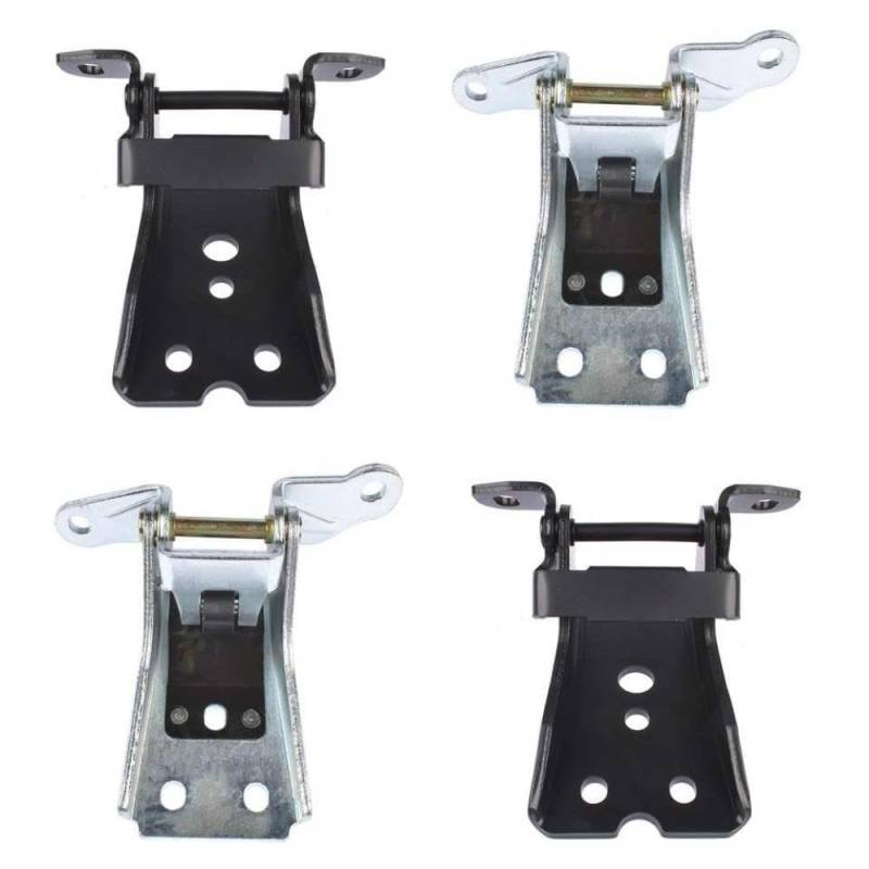 Set von 4 vorderen oberen und unteren Türscharnieren mit F-250 F-350 Cougar Marquis kompatibel von LOGFDPYM