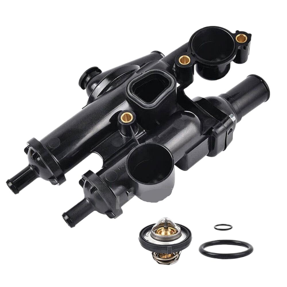 Thermostat-Gehäusebaugruppe kompatibel mit Avenger Sebring Journey Caliber Compass 2.4L Motor 68003582ab 902-319 von LOGFDPYM