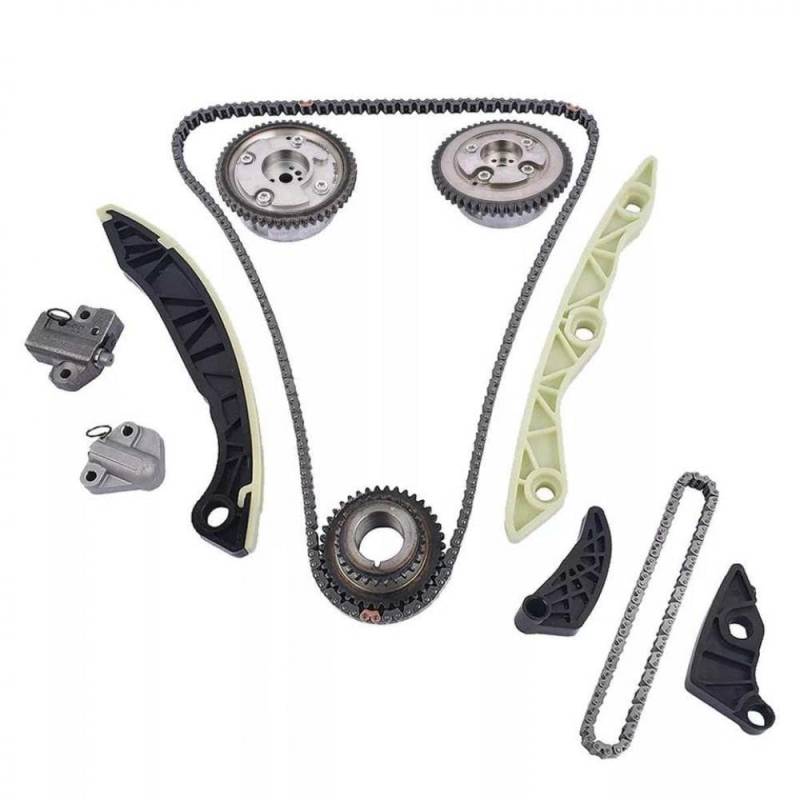 Timing-Ketten-Kit mit VVT-Zahnrad kompatibel mit 07-17 Compass Journey 2.0L 2.4L von LOGFDPYM