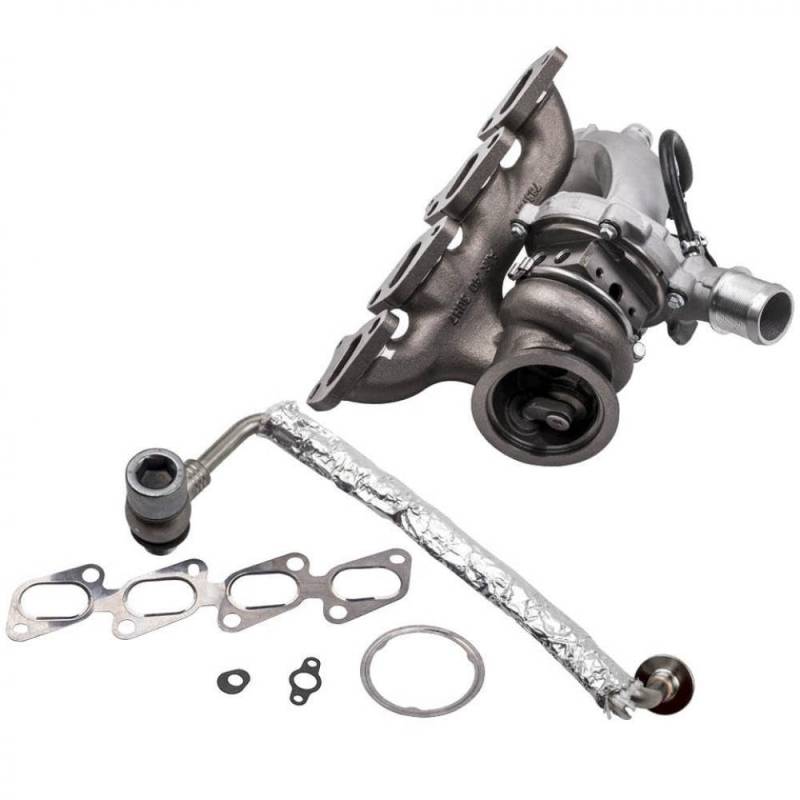 Turbolader Turbokompressor mit Kühlmittellinie kompatibel mit Astra J Encore 1.4L Turbo GT1446V von LOGFDPYM
