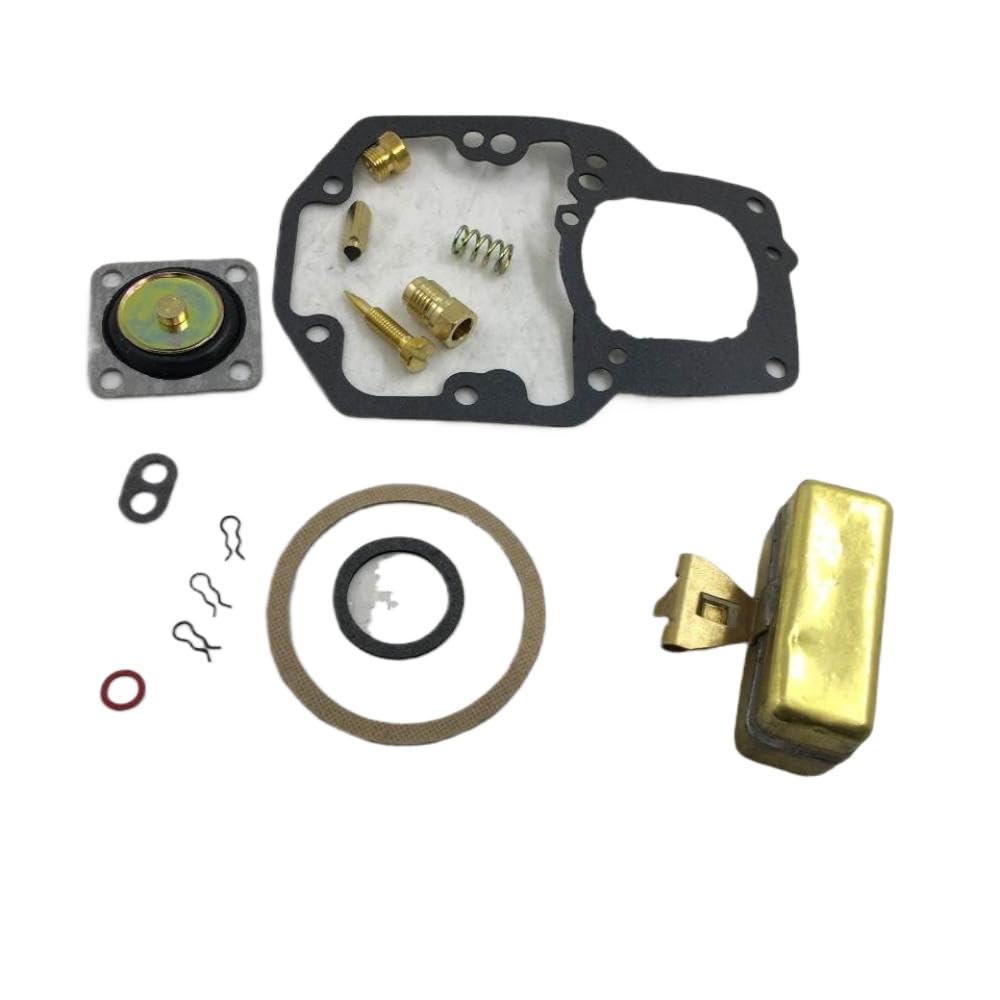 Universal Carburetor Repair Kit kompatibel mit Autolite 1100 1101 Kraftstoffsystem - Alco mit Messingfloat Universal Carburetor Repair Kit kompatibel mit Autolite 1100 1101 Kraftstoffsystem - Alco mit Messingfloat von LOGFDPYM