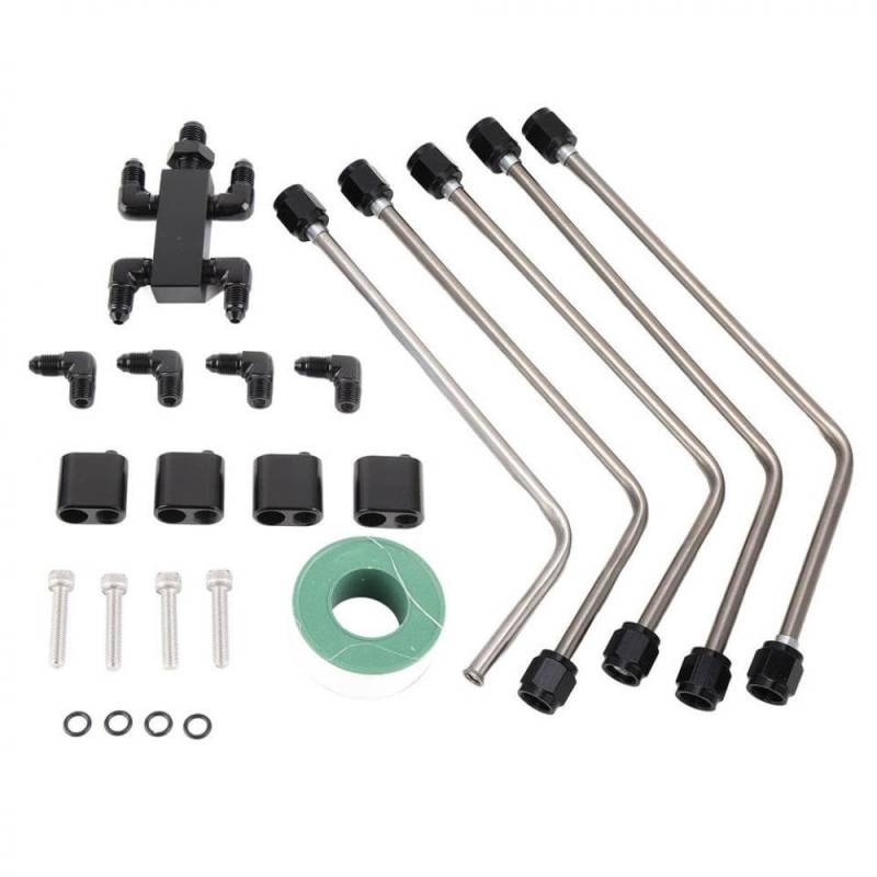 Universal Edelstahl Kühlmittel Crossover -Dampf -Vent -Kit Kompatibel mit LS -Serie Motoren LS1 LS2 LS3 LS6 LS7 LSX von LOGFDPYM