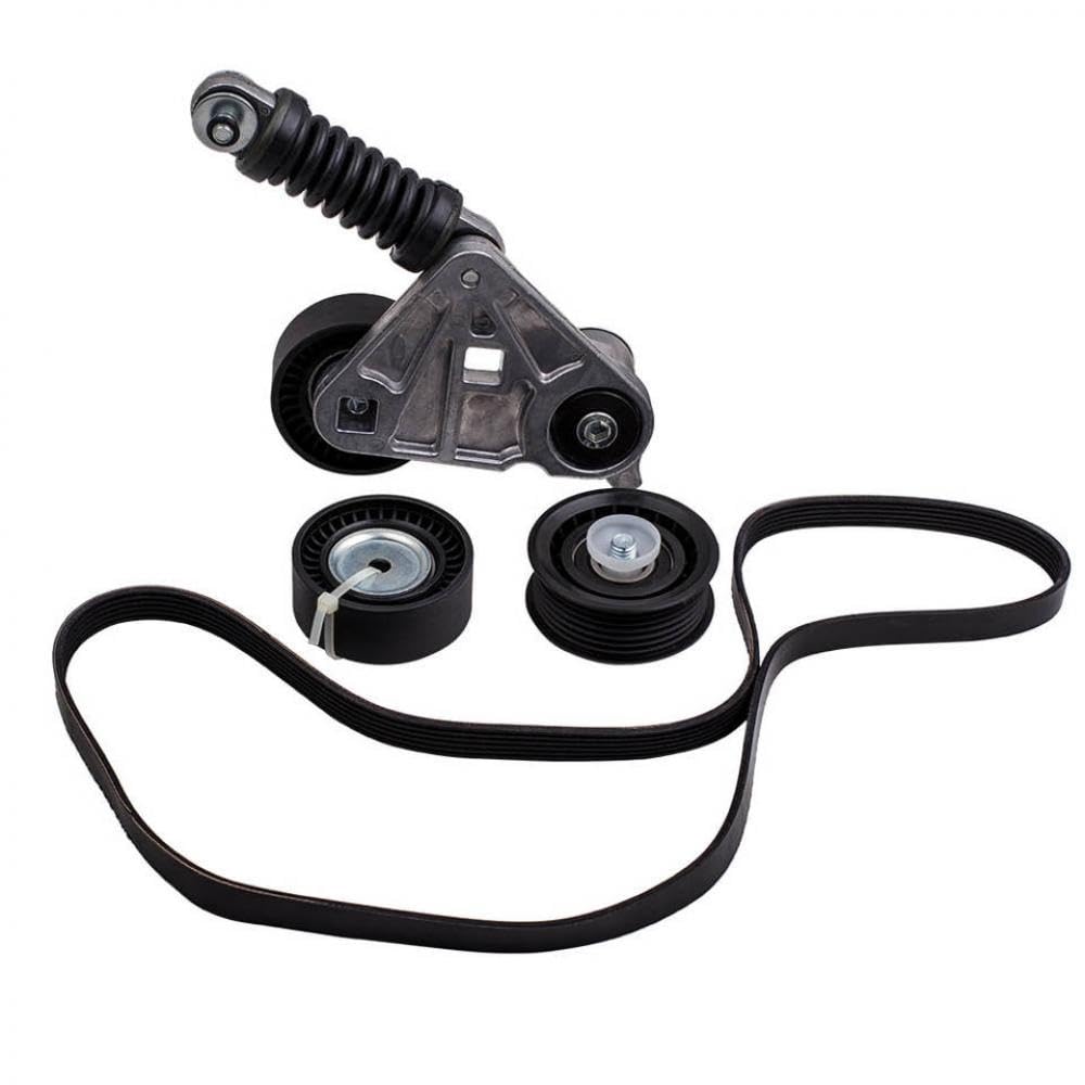 Universal Generator Lüftergürtelspanner Kit kompatibel mit X-Typ 2003 bis 2009 2.0 2.2 Diesel 1102827 1128896 1201178 von LOGFDPYM