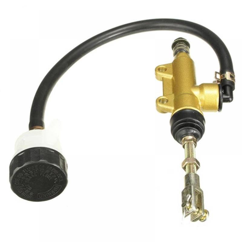 Universal Motorradhydraulikbremspumpe Fußfußkompatibel mit modifiziertem Bremshartzylinder Kompatibel mit 70 110 125 150 200 Modelle von LOGFDPYM
