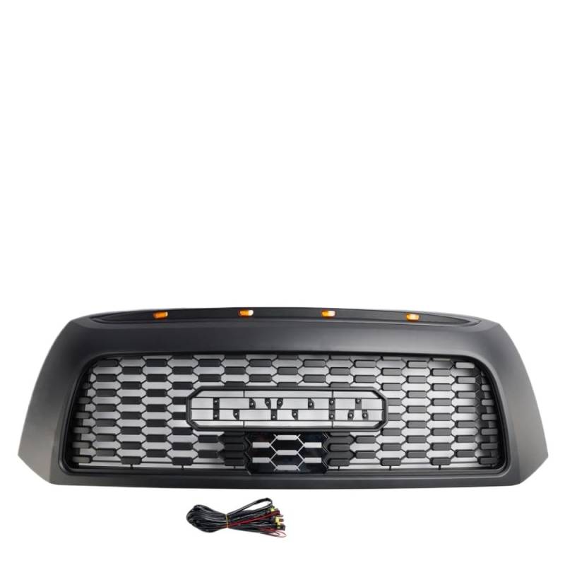Vordere Stoßfänger Kühlergrill kompatibel mit Tundra 2006-2013 TRD Pro Black Finish von LOGFDPYM