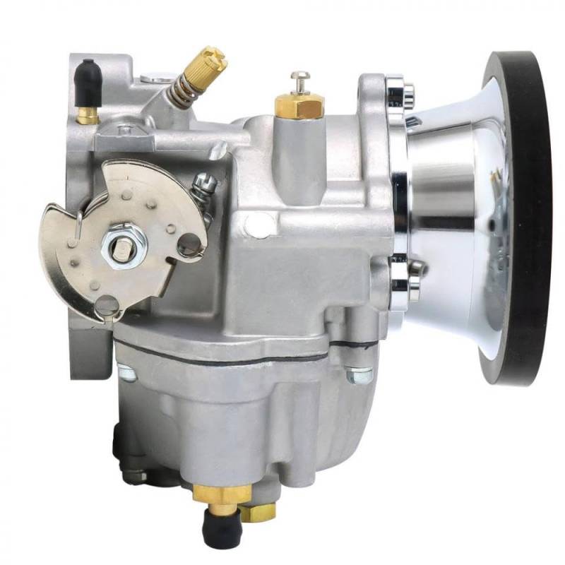 ZSDTRP Super e Shorty Carburetor kompatibel mit Big Twin und Sportster Models 11-0420(Silver Set) von LOGFDPYM