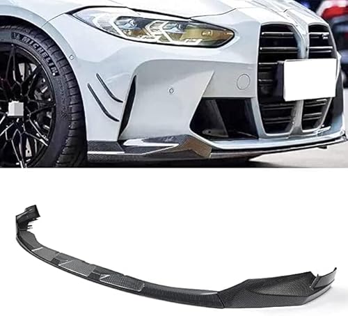Für BMW G80 M3 G82 G83 M4 2021 2022 2023 Auto Front stoßstange Splitter Lippen Diffusor Spoiler Stoßstange Karosserie verkleidung außen Schutz,A-Carbon Look von LOKORI
