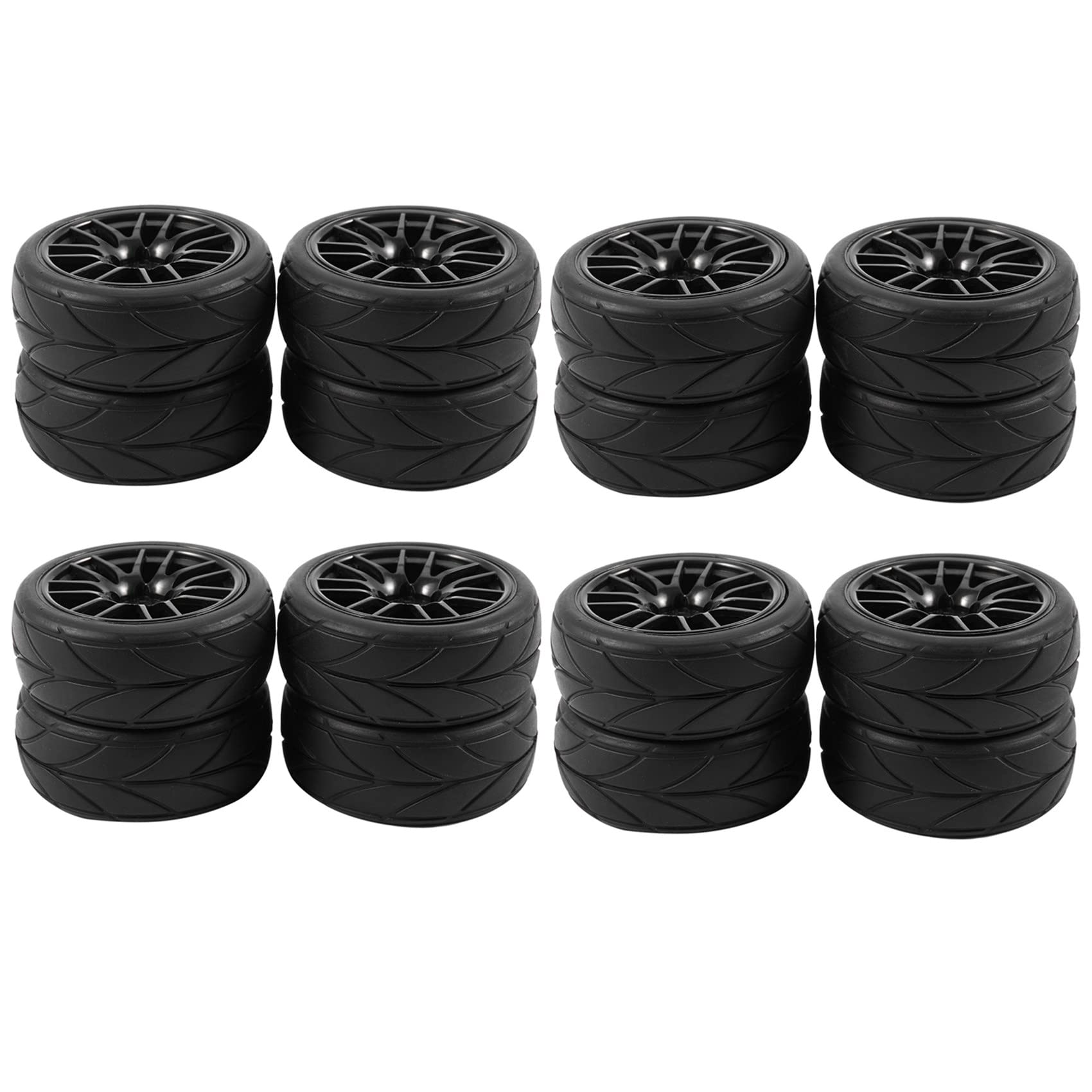 LOLPALONE 16 Stück Autoreifen 1/10 Rc Gummi auf Straßenfelge Geeignet für Auto 9068-6081 Rc LOLPALONE 16 Stück Autoreifen 1/10 Rc Gummi auf Straßenfelge Geeignet für Auto 9068-6081 Rc von LOLPALONE