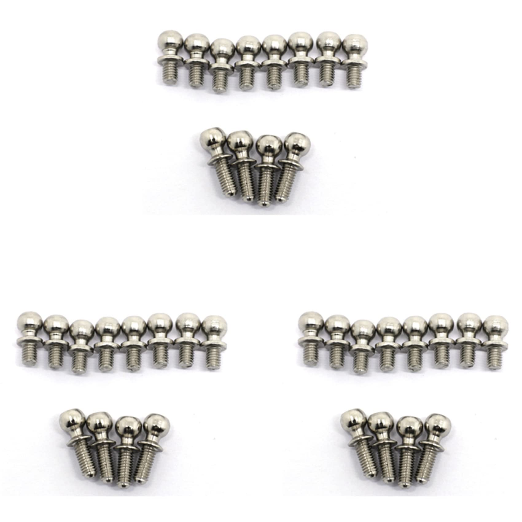 LOLPALONE 36 Stück Metall M3 Sechskant Kopf Schrauben für 144001 144002 124016 124017 124018 124019 RC Auto Teile Zubehör LOLPALONE 36 Stück Metall M3 Sechskant Kopf Schrauben für 144001 144002 124016 124017 124018 124019 RC Auto Teile Zubehör von LOLPALONE