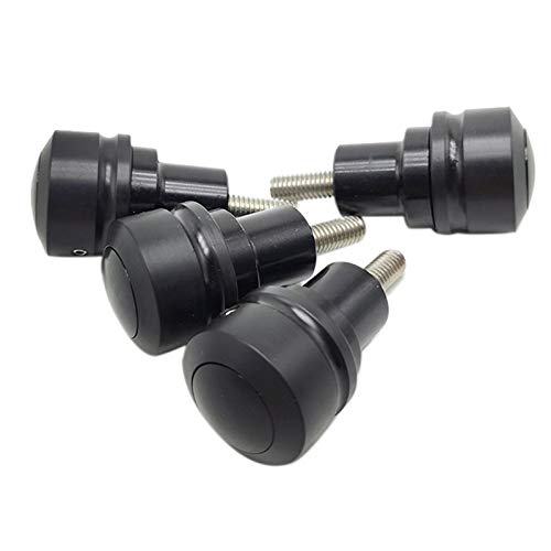 LOLPALONE Moto M6 Schutzblech vorne Rahmen Slider Schraube Bolzen Gabel Protector Bolt 6 mm für ADV150 Nmax155 Schwarz von LOLPALONE