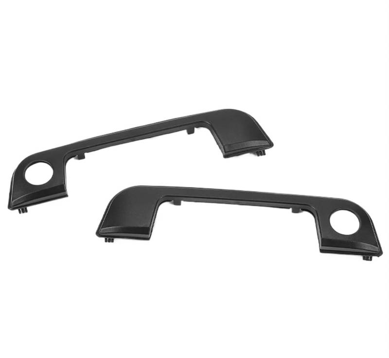 LONFAA [Replacement] 2/4 stücke Außen Schwarz Türgriff Kit Abdeckungen for BMW E36 E34 E32 3 5 7 Serie Mit Gummi Dichtung 51218122442 51218122441 (Front Pair) von LONFAA