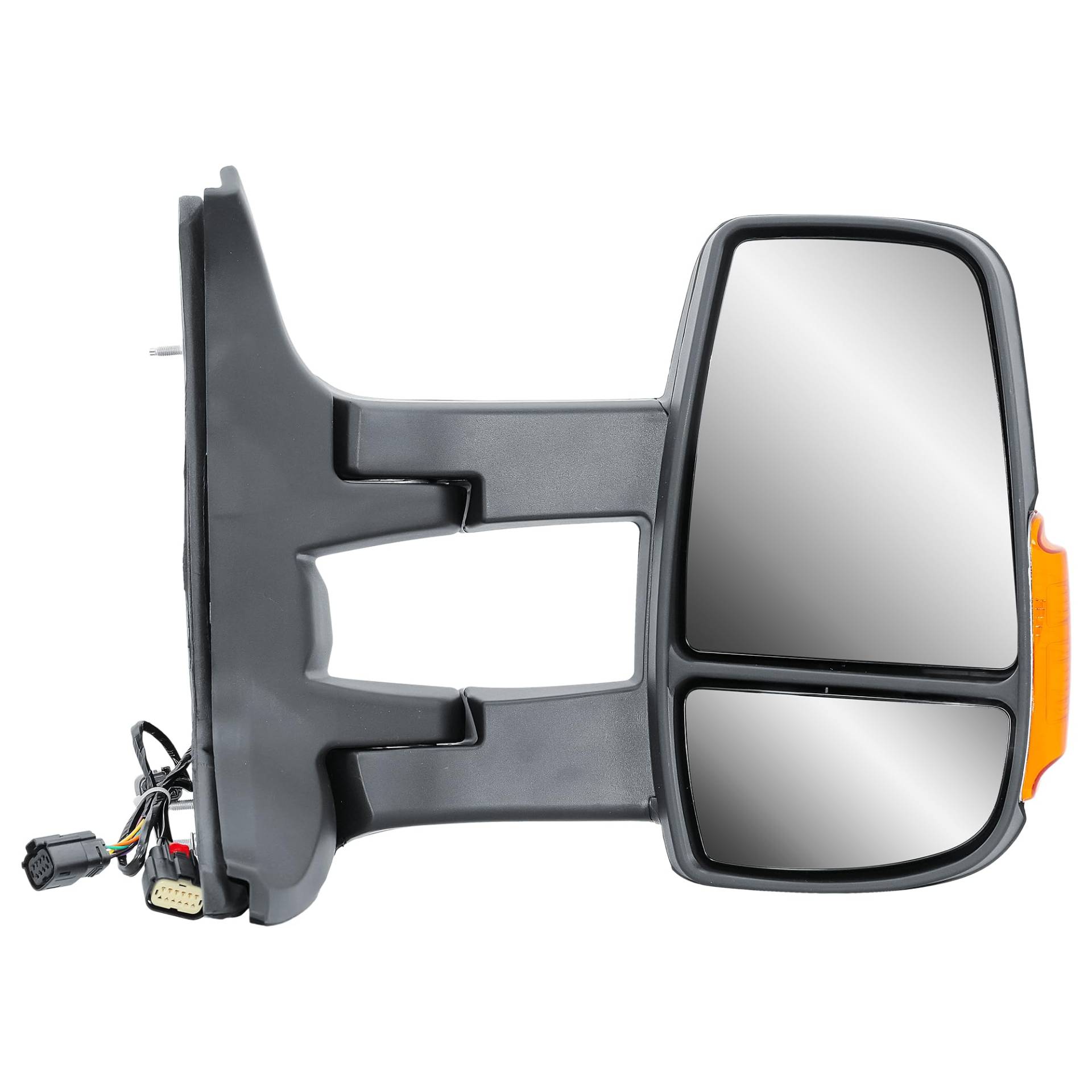 Außenspiegel Rechts Spiegel Langer Arm Elektrisch und Beheizbar mit Gelb Blinker Für Ford Transit V363 2014-2024 Außenspiegel Rechts Spiegel Langer Arm Elektrisch und Beheizbar mit Gelb Blinker Für Ford Transit V363 2014-2024 von LONGLING