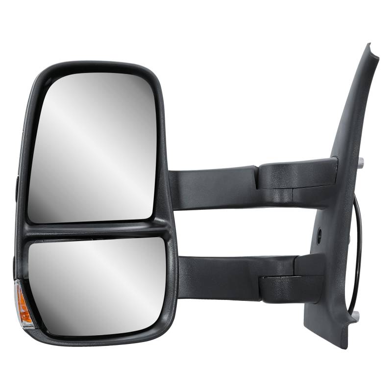 Außenspiegel Spiegel Links Langer Arm Manuelle Nicht Beheizbar mit Blinker Für IVECO Daily IV V LKW 2006-2013 von LONGLING