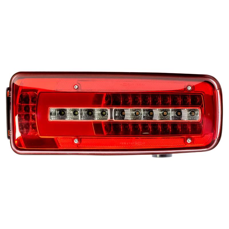 LONGLING Rückleuchte Heckleuchte Rechts 24V LED Rücklicht Stecker auf der Rückseite mit Rückfahrwarner Für MAN Lkw TGS/TGX/TGA/TGL/TGM von LONGLING